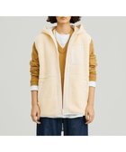 【ジェイプレスヨークストリート/J.PRESS YORK STREET】の【UNISEX】リバーシブル ボアベスト アイボリー系|ID: prp329100004614163 ipo3291000000035916971