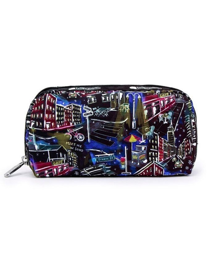 【レスポートサック/LeSportsac】のRECTANGULAR COSMETIC/エヌワイシーウィンターブラック インテリア・キッズ・メンズ・レディースファッション・服の通販 founy(ファニー) https://founy.com/ ファッション Fashion レディースファッション Fashion for Women ミニ財布・二つ折り財布 Wallets & Card Cases ポーチ&ミニバッグ Pouches & Mini Bags スクエア Square, Square Shape ニューヨーク New York, NYC Style プリント Print, Printed Pattern ポケット Pocket, Pocket Detail ポーチ Pouch, Small Case 財布 Wallet, Purse |ID: prp329100004614176 ipo3291000000033037011