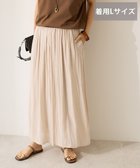【アメリカンホリック/AMERICAN HOLIC】の【選べる丈】接触冷感シフォンスカーチョ Light Beige|ID: prp329100004614198 ipo3291000000033456986