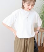 【アメリカンホリック/AMERICAN HOLIC】のワッフル半袖プルオーバー Ivory|ID: prp329100004614199 ipo3291000000033037419