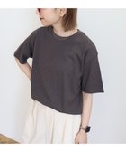 【アメリカンホリック/AMERICAN HOLIC】のワッフル半袖プルオーバー Charcoal Gray|ID: prp329100004614199 ipo3291000000033037420