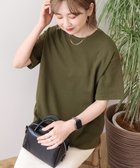 【アメリカンホリック/AMERICAN HOLIC】のワッフル半袖プルオーバー Khaki|ID: prp329100004614199 ipo3291000000033287281