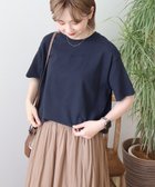 【アメリカンホリック/AMERICAN HOLIC】のワッフル半袖プルオーバー Navy|ID: prp329100004614199 ipo3291000000035643302