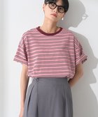 【アメリカンホリック/AMERICAN HOLIC】のレトロボーダープルオーバー Pink|ID: prp329100004614201 ipo3291000000033566521