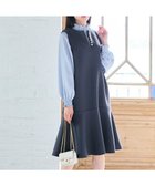 【フェルゥ/Feroux】のパール付きダンボール ジャンパースカート グレー系|ID: prp329100004614206 ipo3291000000033712400