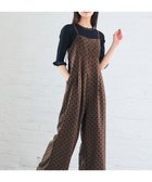 【フェルゥ/Feroux】の【先行予約・洗える】ドットフロッキー ロンパース 人気、トレンドファッション・服の通販 founy(ファニー) ファッション Fashion レディースファッション Fashion for Women ワンピース Dresses オールインワン・ワンピース Dresses and Jumpsuits サロペット&オールインワン Dungarees & Jumpsuit Styles インナー Innerwear 洗える Machine Washable 秋 Autumn サロペット Overalls, Salopette ドット Polka Dot, Dot Pattern フェミニン Feminine, Girly ロンパース Romper, Jumpsuit ワイド Wide, Wide Fit A/W・秋冬 Autumn/Winter thumbnail ダークブラウン系1|ID: prp329100004614219 ipo3291000000033037512