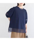 【グリーンパークス/Green Parks】のシアードッキングプルオーバー2 人気、トレンドファッション・服の通販 founy(ファニー) ファッション Fashion レディースファッション Fashion for Women トップス・カットソー Cut & Sew Tops シャツ・ブラウス・オフィスカジュアル Elegant Blouses & Button-Ups ロングTシャツ・Tシャツ Longline T-Shirts & Tees カジュアルプルオーバー・ニットトップス Pullovers & Knit Tops / Casual Pullovers カットソー・ベーシックTシャツ Cut-and-Sewn Tops / Stretch Tees & Basics おすすめ Recommended / Our Picks カットソー Cut and Sewn Top シアー Sheer, See-Through シンプル Simple, Minimal フェミニン Feminine, Girly ボトム Bottoms, Lower Wear ポケット Pocket, Pocket Detail A/W・秋冬 Autumn/Winter thumbnail Navy|ID: prp329100004614233 ipo3291000000033326041