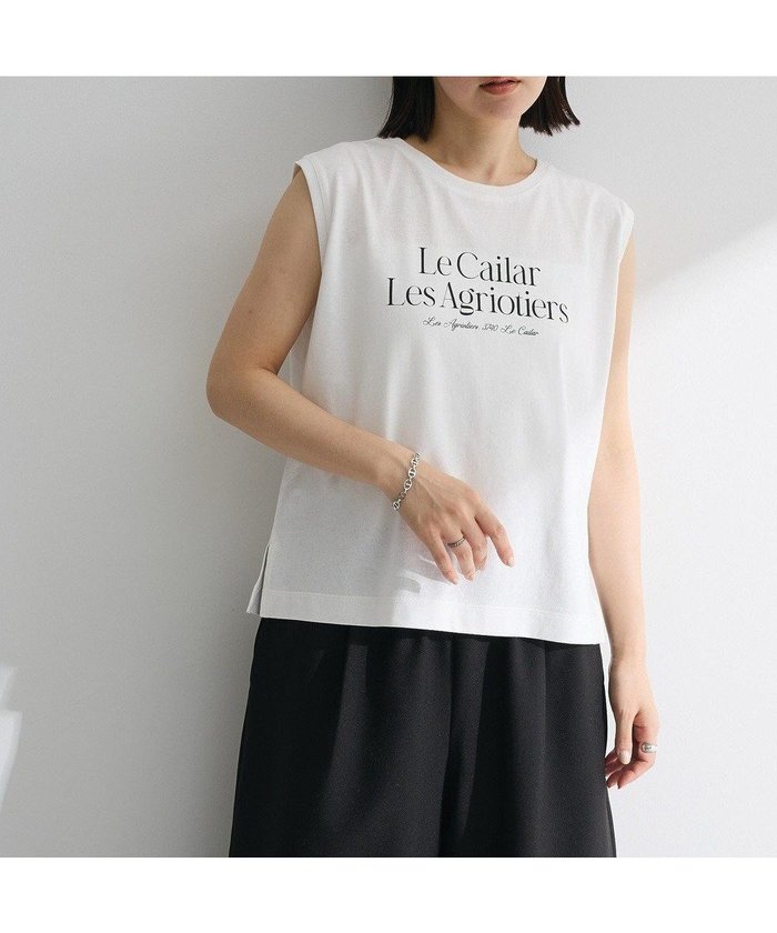 【グリーンパークス/Green Parks】のノースリーブフェミニンロゴプルオーバー インテリア・キッズ・メンズ・レディースファッション・服の通販 founy(ファニー) https://founy.com/ ファッション Fashion レディースファッション Fashion for Women トップス・カットソー Cut & Sew Tops キャミソール&ノースリーブ Camisoles & Sleeveless Tops シャツ・ブラウス・オフィスカジュアル Elegant Blouses & Button-Ups ロングTシャツ・Tシャツ Longline T-Shirts & Tees カジュアルプルオーバー・ニットトップス Pullovers & Knit Tops / Casual Pullovers カットソー・ベーシックTシャツ Cut-and-Sewn Tops / Stretch Tees & Basics 新作・新入荷 New Arrivals / New In インナー Innerwear カットソー Cut and Sewn Top ジャケット Jacket, Outerwear ノースリーブ Sleeveless, No-Sleeve フェミニン Feminine, Girly ポケット Pocket, Pocket Detail ワイド Wide, Wide Fit A/W・秋冬 Autumn/Winter |ID: prp329100004614235 ipo3291000000033037632