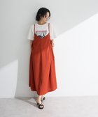 【グリーンパークス/Green Parks】の表面感脇リボンキャミワンピース Red|ID: prp329100004614240 ipo3291000000033037702