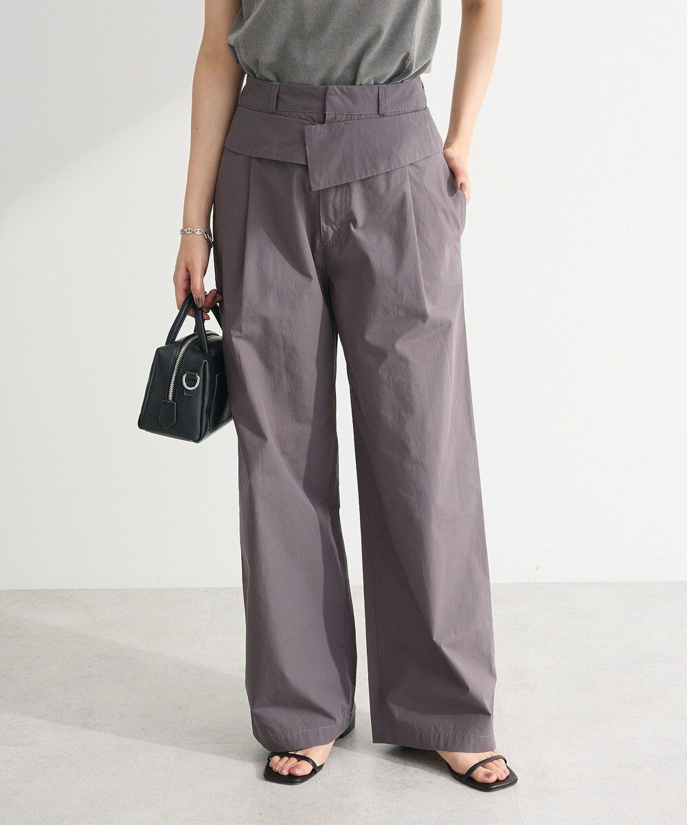 【グリーンパークス/Green Parks】の・ELENCARE DUE ダブルウエストパンツ 人気、トレンドファッション・服の通販 founy(ファニー) ファッション Fashion レディースファッション Fashion for Women パンツ Pants & Trousers おすすめ Recommended / Our Picks ダブル Double, Double-Breasted ポケット Pocket, Pocket Detail ワイド Wide, Wide Fit A/W・秋冬 Autumn/Winter other-1|ID: prp329100004614252 ipo3291000000033037773