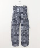 【23区 ゴルフ/NIJYUSANKU GOLF】の【WOMEN】モノグラム レインパンツ 2WAYストレッチ 透湿防水 防風 撥水 ポケッタブル ネイビー系5|ID: prp329100004614258 ipo3291000000033037818
