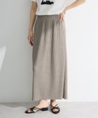 【グリーンパークス/Green Parks】の楽ちん涼やかドライタッチイージースカート Gray Beige|ID: prp329100004614269 ipo3291000000033037899