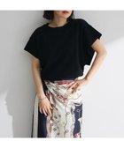 【グリーンパークス/Green Parks】の袖フレアフレンチスリーブニットプルオーバー Black|ID: prp329100004614272 ipo3291000000033326101