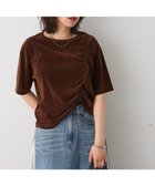 【クラフトスタンダードブティック/CRAFT STANDARD BOUTIQUE】のフロッキーチュールドロストプルオーバー Brown|ID: prp329100004614274 ipo3291000000033490661