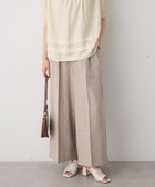 【クラフトスタンダードブティック/CRAFT STANDARD BOUTIQUE】のリネンライク3タックパンツ Beige|ID: prp329100004614275 ipo3291000000033037951