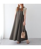 【クラフトスタンダードブティック/CRAFT STANDARD BOUTIQUE】のリネンライクフレアジャンパースカート Khaki|ID: prp329100004614276 ipo3291000000033037961