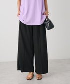 【クラフトスタンダードブティック/CRAFT STANDARD BOUTIQUE】のワイドイージーパンツ Black|ID: prp329100004614277 ipo3291000000033037973