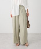 【クラフトスタンダードブティック/CRAFT STANDARD BOUTIQUE】のワイドイージーパンツ Light Green|ID: prp329100004614277 ipo3291000000033714065