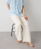 【クラフトスタンダードブティック/CRAFT STANDARD BOUTIQUE】のカットジャガードパンツ Off White|ID: prp329100004614284 ipo3291000000033038016