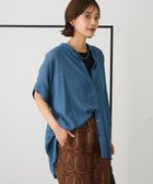 【クラフトスタンダードブティック/CRAFT STANDARD BOUTIQUE】のヴィンテージボイルミルフィーユチュニック Blue|ID: prp329100004614285 ipo3291000000033038033