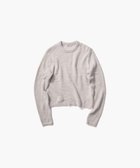 【エイトン/ATON】のSILK ALPACA クルーネックセーター 人気、トレンドファッション・服の通販 founy(ファニー) ファッション Fashion レディースファッション Fashion for Women トップス・カットソー Cut & Sew Tops ニット Knit Tops & Sweaters コンパクト Compact, Small Size シルク Silk, 100% Silk シンプル Simple, Minimal セーター Sweater, Knitwear ボトム Bottoms, Lower Wear ワイド Wide, Wide Fit A/W・秋冬 Autumn/Winter thumbnail BEIGE|ID: prp329100004614299 ipo3291000000033038171