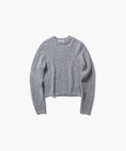 【エイトン/ATON】のSILK ALPACA クルーネックセーター 人気、トレンドファッション・服の通販 founy(ファニー) ファッション Fashion レディースファッション Fashion for Women トップス・カットソー Cut & Sew Tops ニット Knit Tops & Sweaters コンパクト Compact, Small Size シルク Silk, 100% Silk シンプル Simple, Minimal セーター Sweater, Knitwear ボトム Bottoms, Lower Wear ワイド Wide, Wide Fit A/W・秋冬 Autumn/Winter thumbnail GRAY|ID: prp329100004614299 ipo3291000000033038173
