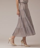【グレース コンチネンタル/GRACE CONTINENTAL】のプリーツティアードスカート 人気、トレンドファッション・服の通販 founy(ファニー) ファッション Fashion レディースファッション Fashion for Women スカート Skirts ティアードスカート Tiered Skirts オーガンジー Organza Fabric 春 Spring シンプル Simple, Minimal セットアップ Set-Up, Coordinated Outfit ティアードスカート Tiered Skirt, Flounced Skirt プリーツ Pleats, Pleated S/S・春夏 SS, Spring/Summer, Warm Season 新作・新入荷 New Arrivals / New In おすすめ Recommended / Our Picks 夏 Summer エレガント 上品 Elegant |ID:prp329100004614329