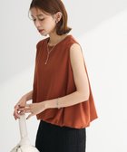 【グリーンパークス/Green Parks】の・Petit Fleur バルーンノースリーブプルオ Terracotta|ID: prp329100004614332 ipo3291000000033038412
