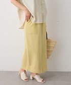 【クラフトスタンダードブティック/CRAFT STANDARD BOUTIQUE】のカットソーIラインスカート Yellow|ID: prp329100004614339 ipo3291000000033038490