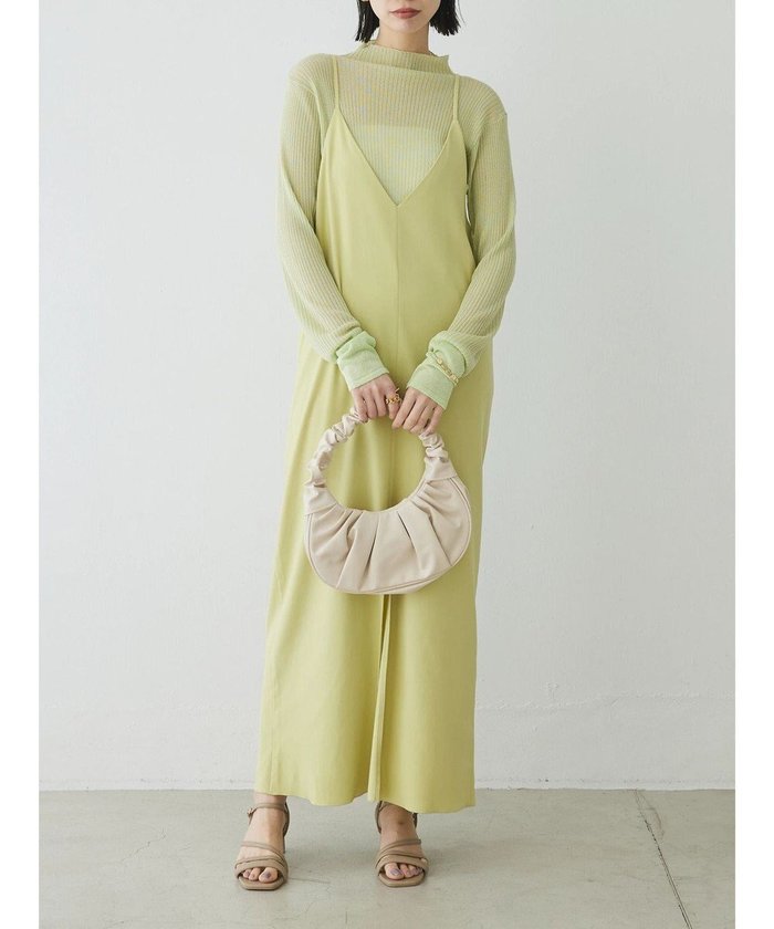 【グリーンパークス/Green Parks】のAnriettMusee 2WAYキャミワンピース インテリア・キッズ・メンズ・レディースファッション・服の通販 founy(ファニー) https://founy.com/ ファッション Fashion レディースファッション Fashion for Women ワンピース Dresses キャミソールワンピース Camisole Dresses エレガント 上品 Elegant 春 Spring カットソー Cut and Sewn Top キャミワンピース Cami Dress, Slip Dress シンプル Simple, Minimal ストレート Straight, Straight Cut スマート Smart, Elegant スリット Slit, Slit Detail トレンド Trend, Trending Now フランス France, French ポケット Pocket, Pocket Detail ロング Long, Long-Length S/S・春夏 SS, Spring/Summer, Warm Season 夏 Summer ビジネス 仕事 通勤 Business / Work / Commuting |ID: prp329100004614370 ipo3291000000033038947