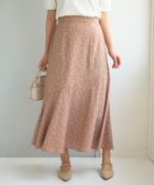 【フェルゥ/Feroux】のフラワーモチーフプリント スカート ピンク系1|ID: prp329100004614381 ipo3291000000033039176