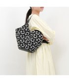 【アンビリオン/UNBILLION】のカシュカシュ cachecache / バケツ刺繍トートバッグ ブラック|ID: prp329100004614436 ipo3291000000033040524