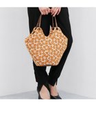 【アンビリオン/UNBILLION】のカシュカシュ cachecache / バケツ刺繍トートバッグ キャメル|ID: prp329100004614436 ipo3291000000033040525