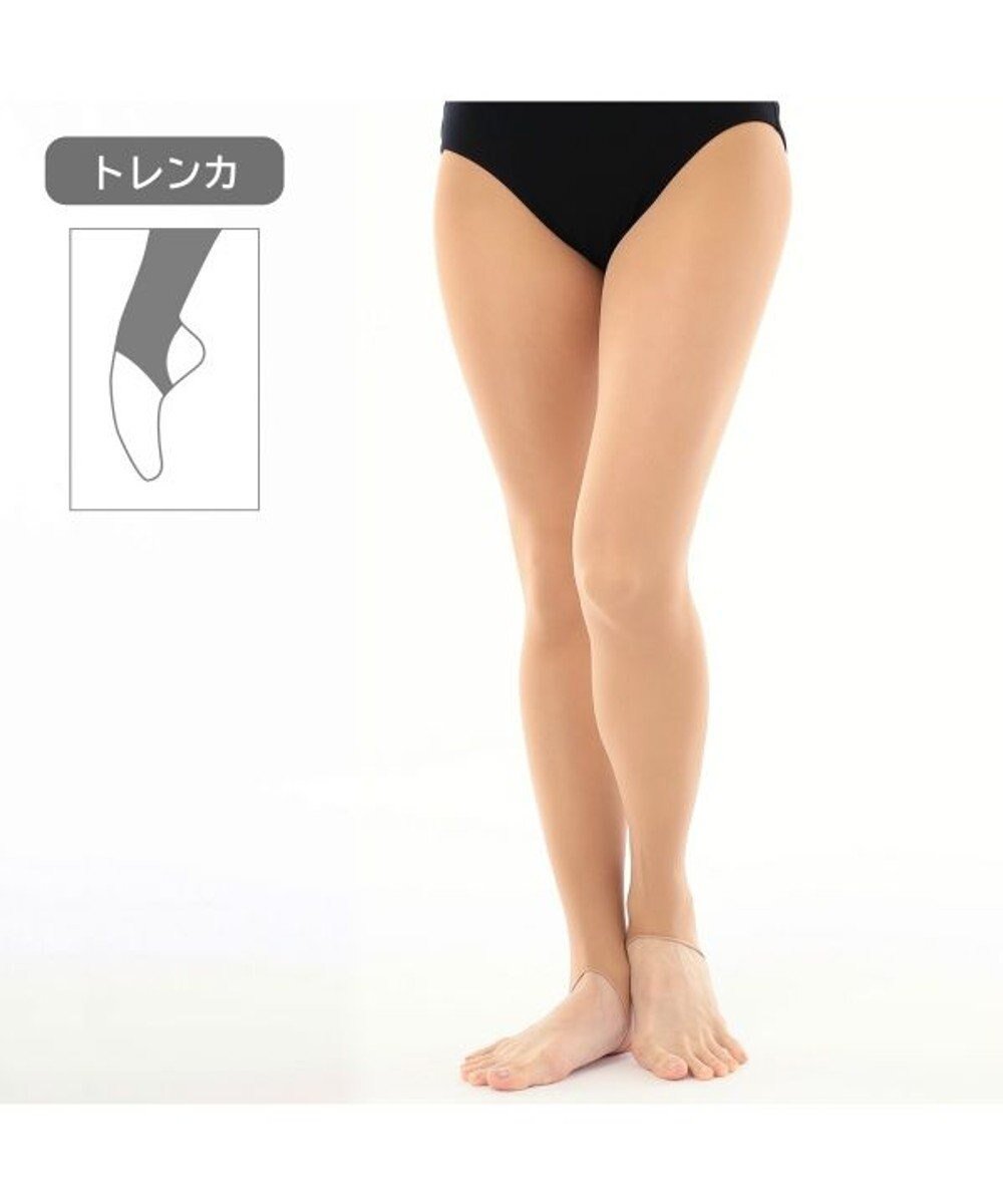 【チャコット/Chacott】のダンシングタイツII(トレンカ) 人気、トレンドファッション・服の通販 founy(ファニー) 　ファッション　Fashion　レディースファッション　Fashion for Women　タイツ＆レッグウェア&美脚効果　Tights & Sheer Legwear　レッグウェア・ストッキング　Legwear & Hosiery　おすすめ　Recommended / Our Picks　なめらか　Smooth, Silky Texture　ストッキング　Stockings, Sheer Tights　タイツ　Tights, Legwear　トレンカ　Treggings, Stirrup Leggings　切替　Switching, Contrast Panel　 other-1|ID: prp329100004614439 ipo3291000000034290019