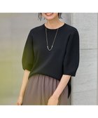 【エニー/ANY】の【洗濯機可/UVカット/アンチピリング】パフスリーブニットプルオーバー ブラック|ID: prp329100004614558 ipo3291000000034463711