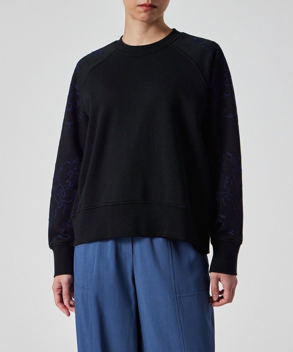 【ポール スミス/Paul Smith】のボタニカル エンブロイダリー スウェット 人気、トレンドファッション・服の通販 founy(ファニー) 　ファッション　Fashion　レディースファッション　Fashion for Women　トップス・カットソー　Cut & Sew Tops　レディースパーカー・カジュアルフーディー　Casual Hoodies & Sweatshirts　スウェット・クルーネックトップス　Sweatshirts & Crewnecks / Relaxed Fit Sweat Tops　おすすめ　Recommended / Our Picks　エンブロイダリー　Embroidery Design　スウェット / スエット　Sweatshirt, Sweatwear　チェーン　Chain, Chain Strap　ボタニカル　Botanical, Floral Pattern　ワーク　Workwear, Utility Style　エレガント 上品　Elegant　夏　Summer　S/S・春夏　SS, Spring/Summer, Warm Season　A/W・秋冬　Autumn/Winter　 other-1|ID: prp329100004614572 ipo3291000000033043515