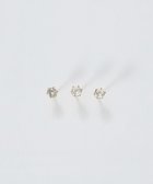 【フィービィー/phoebe】の【金属アレルギー対応】3setビジューピアス ゴールド/サージカルステンレス ゴールド|ID: prp329100004614580 ipo3291000000033342835