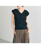 【イェッカ ヴェッカ/YECCA VECCA】の2wayチュールフリルニット Black|ID: prp329100004614582 ipo3291000000033043620