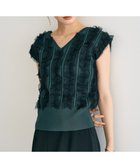 【イェッカ ヴェッカ/YECCA VECCA】の2wayチュールフリルニット Green|ID: prp329100004614582 ipo3291000000033043621