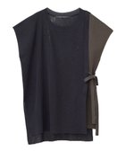 【イェッカ ヴェッカ/YECCA VECCA】のメッシュ編みレイヤードニット Black|ID: prp329100004614590 ipo3291000000033043699
