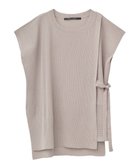 【イェッカ ヴェッカ/YECCA VECCA】のメッシュ編みレイヤードニット Beige|ID: prp329100004614590 ipo3291000000033043701