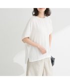 【グリーンパークス/Green Parks】のTブラウスドルマンスリーブプルオーバー 人気、トレンドファッション・服の通販 founy(ファニー) ファッション Fashion レディースファッション Fashion for Women トップス・カットソー Cut & Sew Tops シャツ・ブラウス・オフィスカジュアル Elegant Blouses & Button-Ups ロングTシャツ・Tシャツ Longline T-Shirts & Tees カジュアルプルオーバー・ニットトップス Pullovers & Knit Tops / Casual Pullovers カットソー・ベーシックTシャツ Cut-and-Sewn Tops / Stretch Tees & Basics おすすめ Recommended / Our Picks カットソー Cut and Sewn Top スリーブ Sleeve, Long Sleeve / Short Sleeve フレンチ French, French Style ポケット Pocket, Pocket Detail A/W・秋冬 Autumn/Winter thumbnail Ecru|ID: prp329100004614592 ipo3291000000033043721