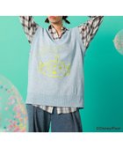 【グリーンパークス/Green Parks】のTOY STORY / 刺繍Vネックニットベスト Sax|ID: prp329100004614597 ipo3291000000033043788