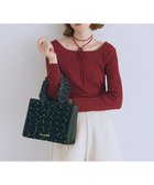 【メゾンドフルール/Maison de FLEUR】のLINTONツイードスクエアフリルトートバッグ Black|ID: prp329100004614610 ipo3291000000033043879