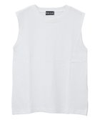 【グリーンパークス/Green Parks】の・DOUBLE FLAGS ピグメント切替ノースリ Off White|ID: prp329100004614612 ipo3291000000033043907