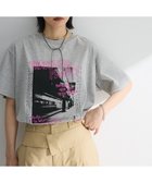 【グリーンパークス/Green Parks】の・DOUBLE FLAGS フォトプリントTEE Gray Mixture|ID: prp329100004614614 ipo3291000000033043940