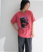 【グリーンパークス/Green Parks】の・DOUBLE FLAGS フォトプリントTEE Pink|ID: prp329100004614614 ipo3291000000033043942