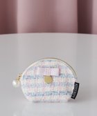 【メゾンドフルール/Maison de FLEUR】のLINTONツイードコインケース Off White|ID: prp329100004614626 ipo3291000000033043994