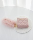 【メゾンドフルール/Maison de FLEUR】のチュールストラップウォレット Pink|ID: prp329100004614632 ipo3291000000033044015