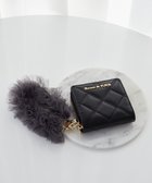 【メゾンドフルール/Maison de FLEUR】のチュールストラップウォレット Black|ID: prp329100004614632 ipo3291000000033044016